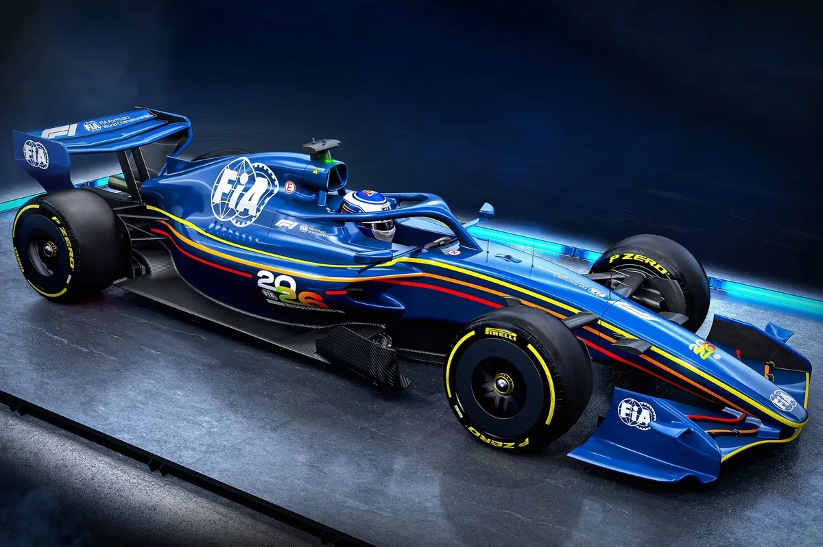Il rendering delle monoposto di F1 del 2026