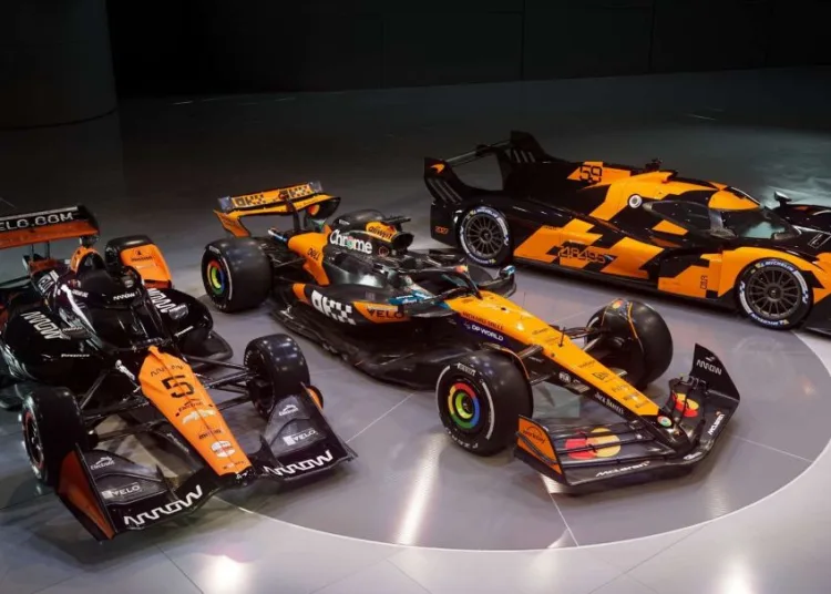 Le McLaren dell'Indycar, di Formula 1 e la futura Hypercar nel WEC