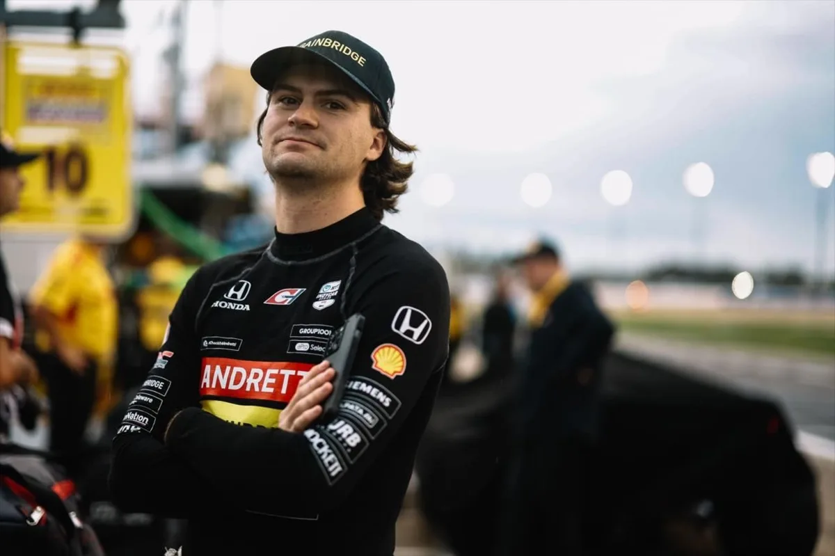 Colton Herta, il test driver della Cadillac in F1, scelto dopo il rifiuto di Mick Schumacher