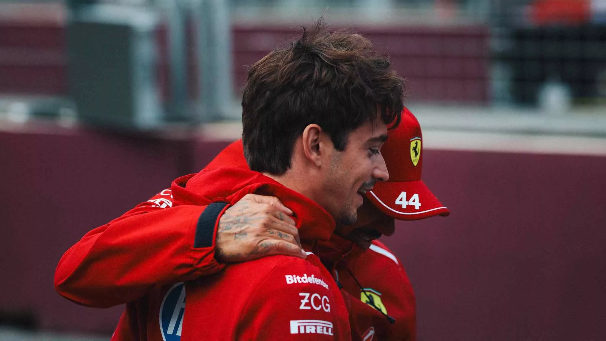 Ferrari Leclerc Hamilton f1