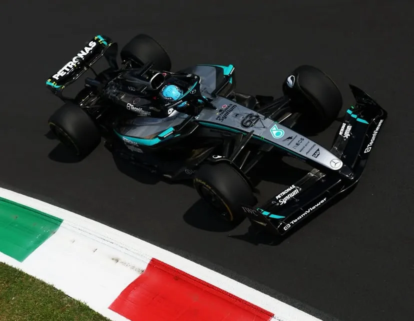 Gp Italia 2025, Mercedes: Kimi Antonelli in difficoltà dopo l'uscita in FP2