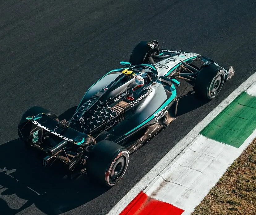 Gp Italia 2025, Mercedes: Antonelli spreca la qualifica. Una penalità lo relega in P9