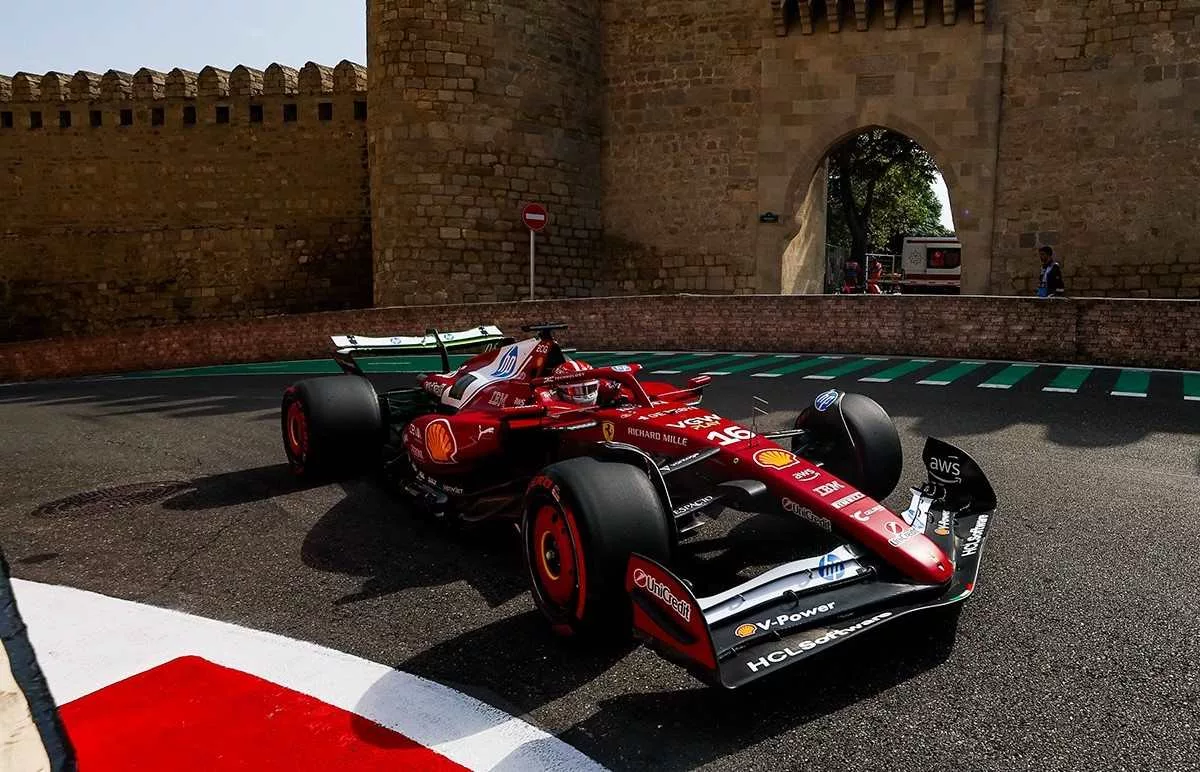 Gp Azerbaijan 2025 Ferrari